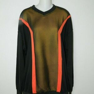 LF The‎ Brand Sweatshirt Black Orange  Oversized Sm